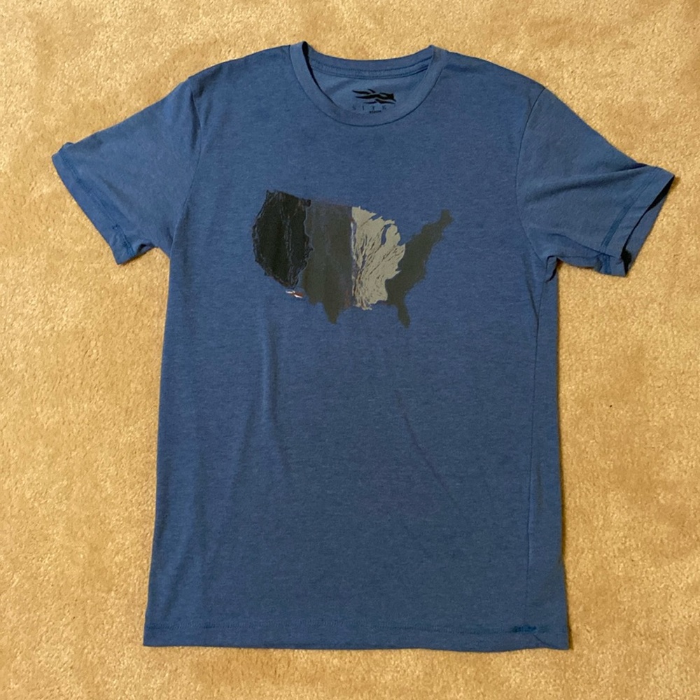 Sitka waterfowl flyway t shirt